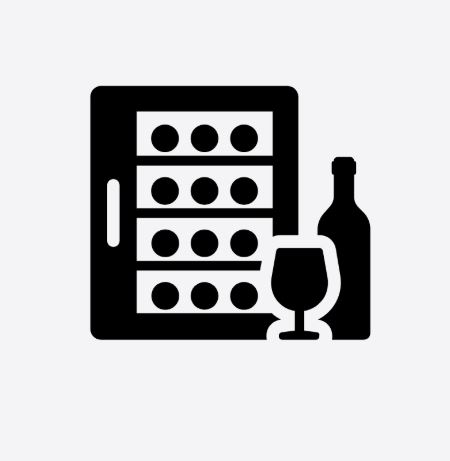 Bouteilles de vin et accessoires de cave