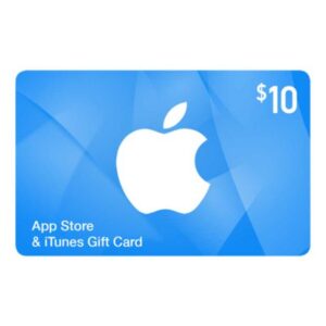 Carte cadeau Apple iTunes et App Store